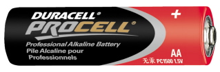 BATTERY, AA DURACELL, EACH